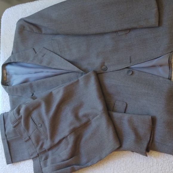 Cellini Linea Uomo Brown Wool Suit 40R - Picture 5 of 15